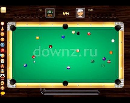 Бильярд 8 играть онлайн бесплатно