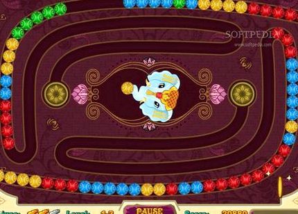 Игра индийский слон шарики зума