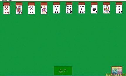 Игра карты пасьянс 2 масти
