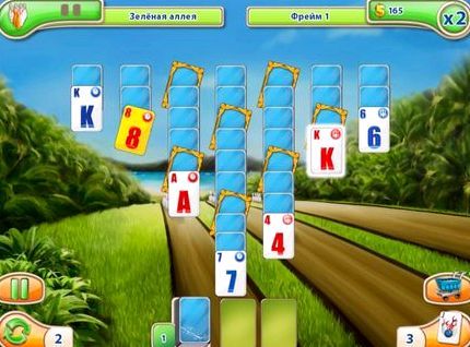 Игра пасьянс карты страйк