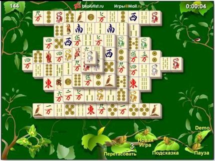 Игра сады маджонга играть