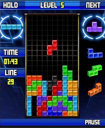 Игра тетрис для телефона