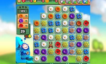Играть бесплатно игра тетрис цветочная страна