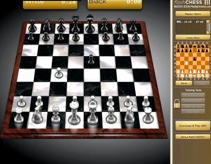 Играть онлайн в шахматы на большом экране
