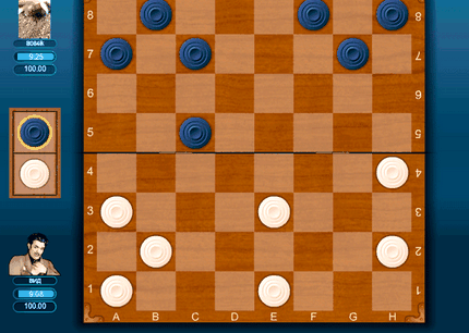 Играть шашки 2 человека