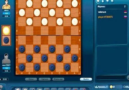 Играть в шашки с человеком без регистрации