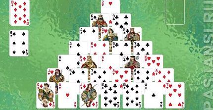 Карты пасьянс пирамида играть бесплатно