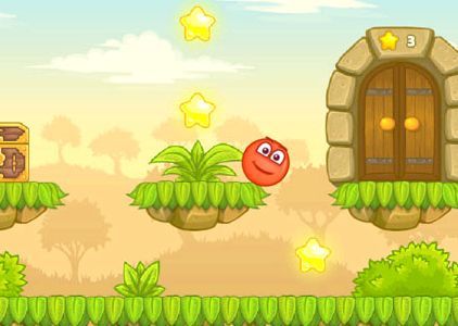 Красный шарик играть онлайн бесплатно