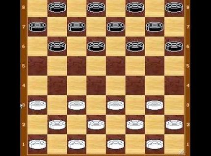 Правила игры в шашки для начинающих видео