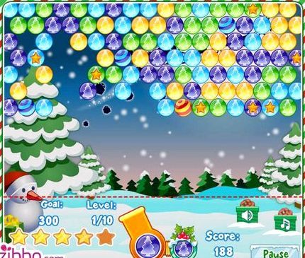 Рождественские шарики играть онлайн бесплатно