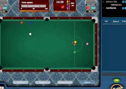 Русский бильярд 3d играть онлайн бесплатно