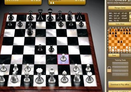 Шахматы играть с компьютером флеш