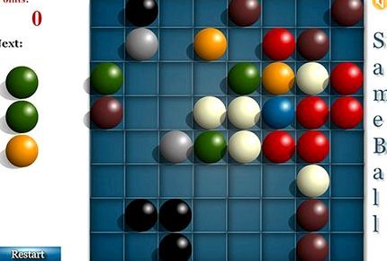 Шарики lines играть онлайн
